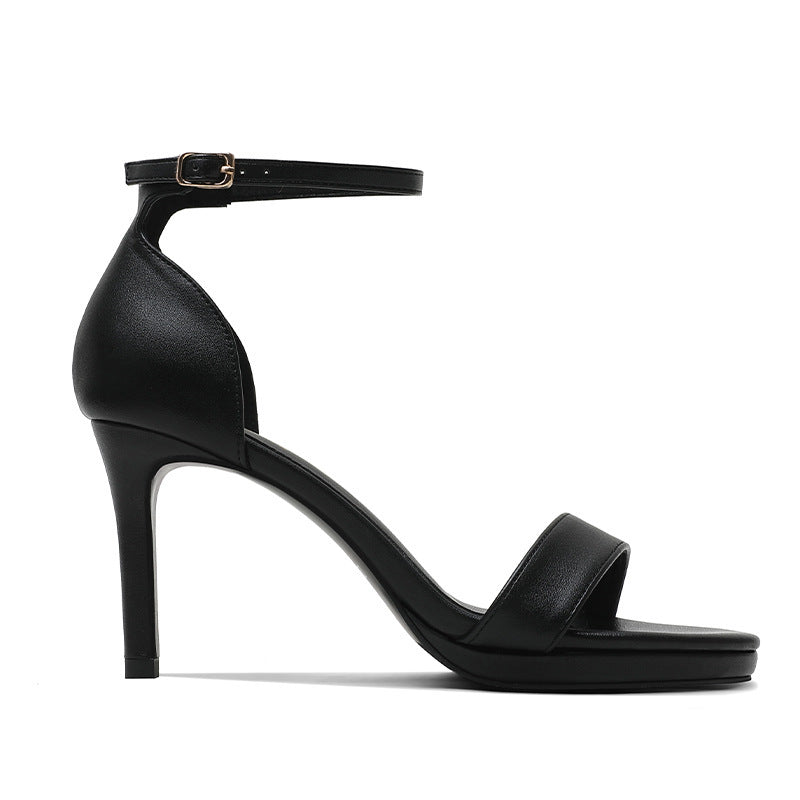 Open Toe Slingback Heel