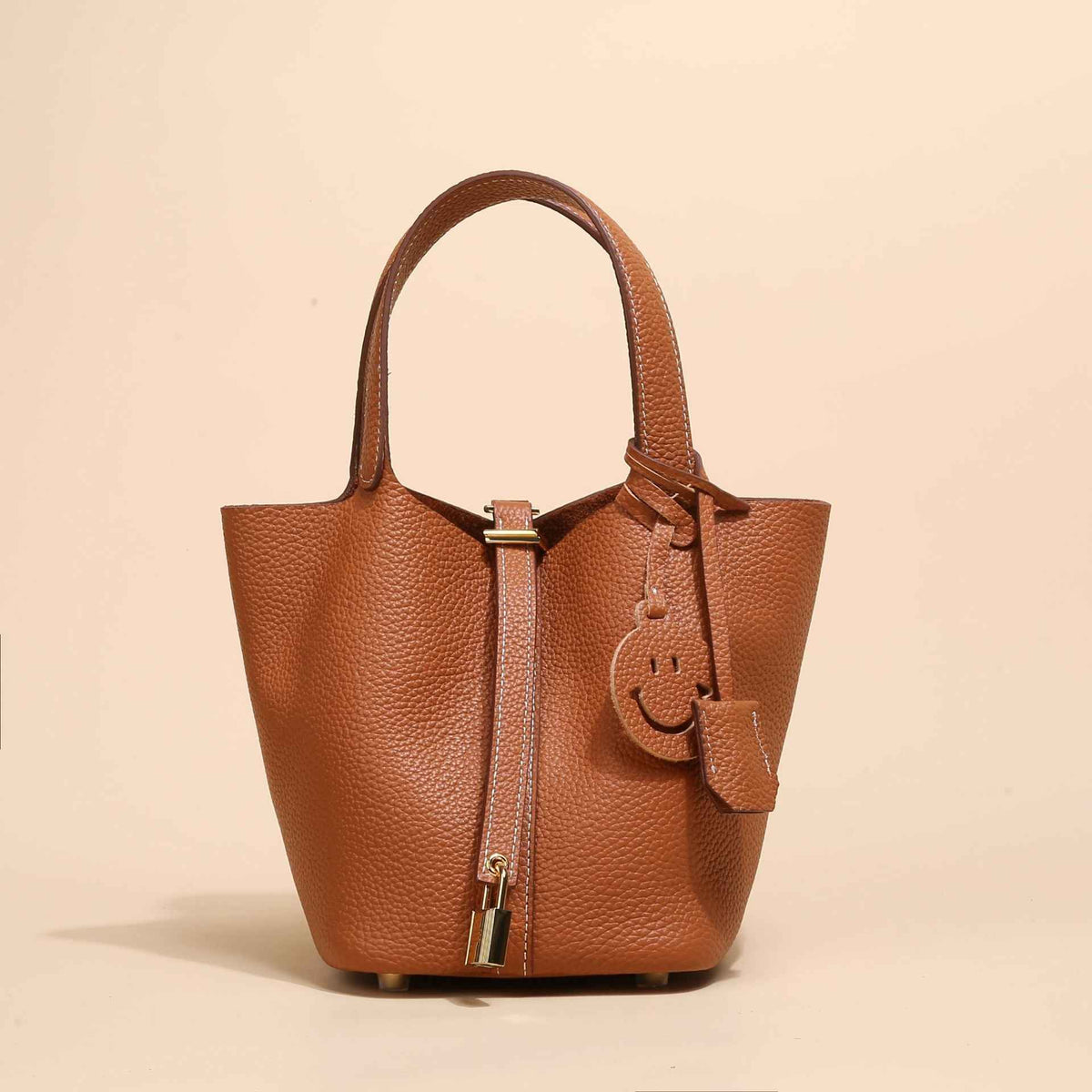 Clara | Leather Smile Bag