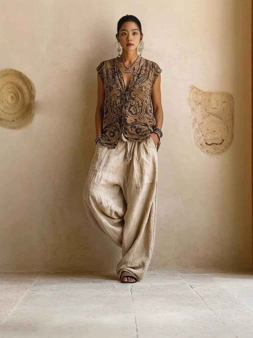 Boema? | Bohemian Cotton & Linen 3-Piece Set