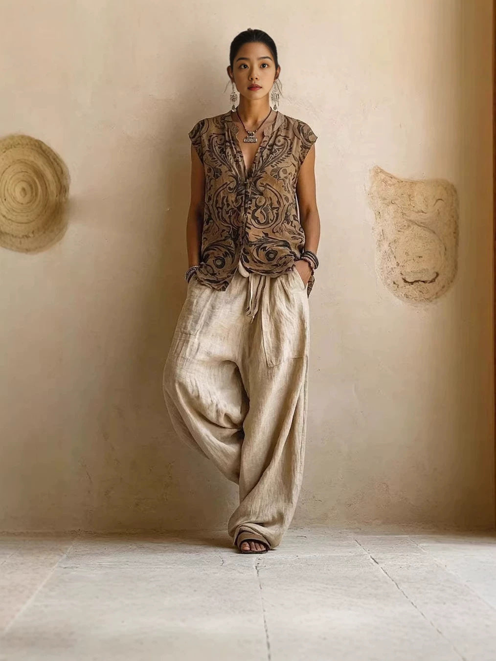 Boema? | Bohemian Cotton & Linen 3-Piece Set