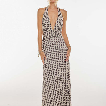 Elarose | Sleeveless Flowing Skirt Maxi Dress