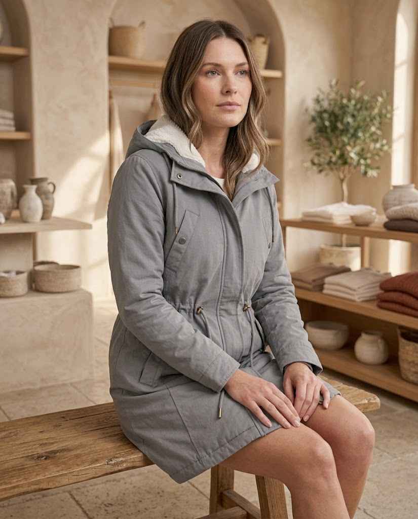 Waterproof Rain Jacket with Hood for Women