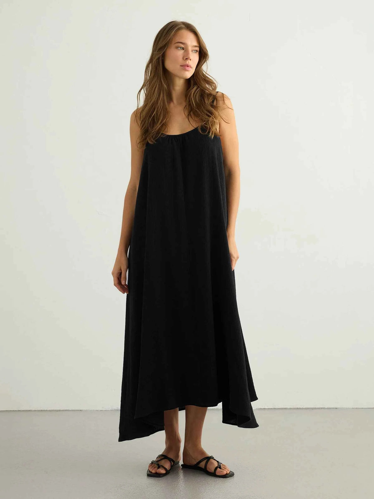 Keira | Natural Flowing Maxi Dress