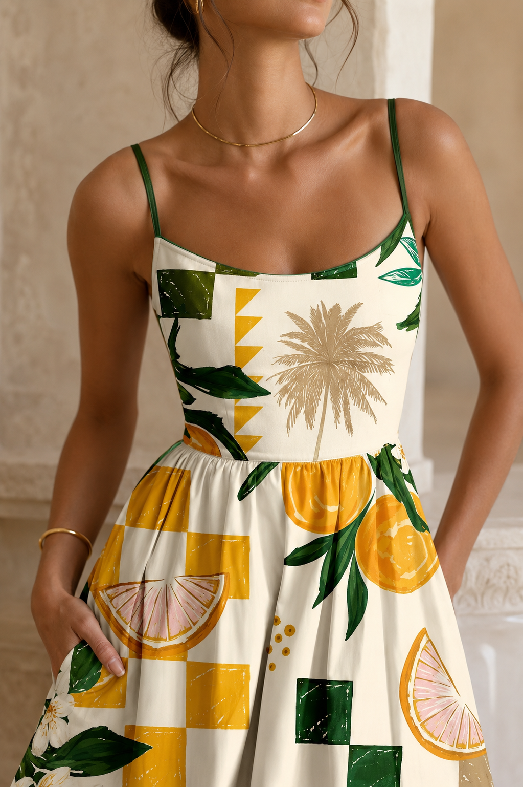 Rosavelle | Blush Garden Midi Dress - Threadded
