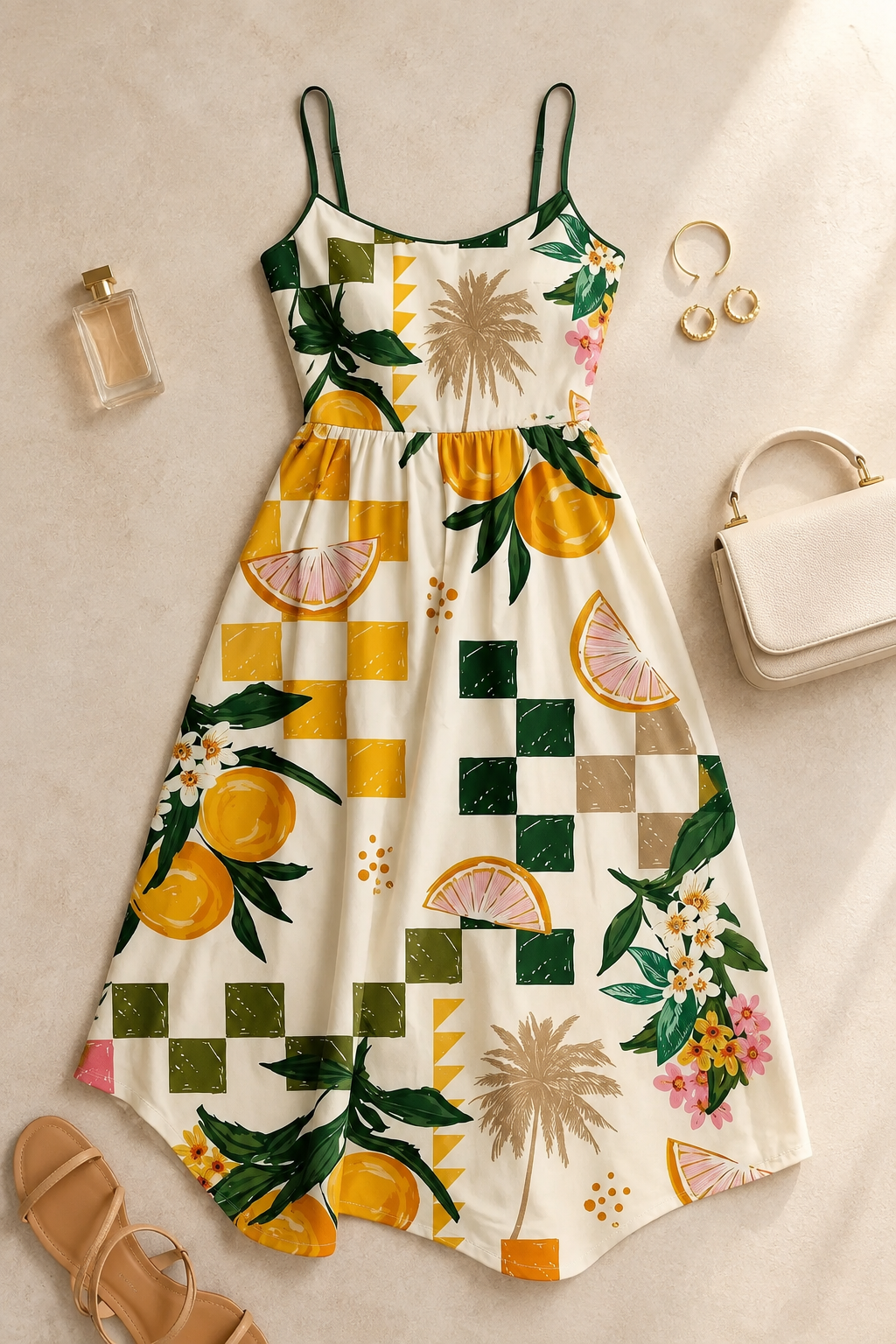 Rosavelle | Blush Garden Midi Dress - Threadded