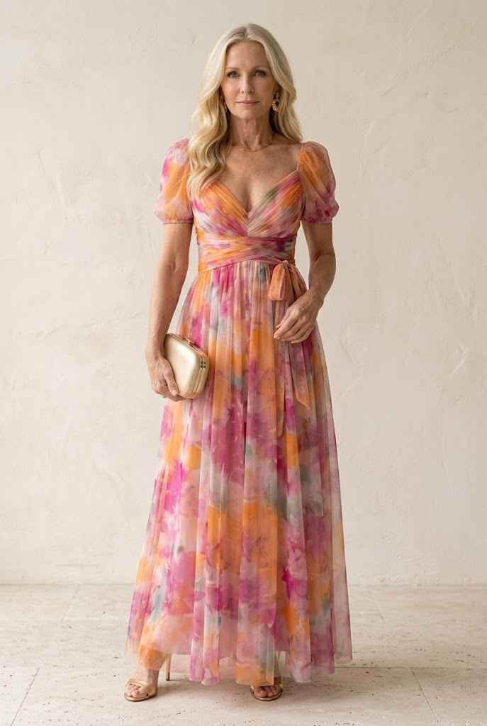 Isel | Soft Wrap Maxi Dress