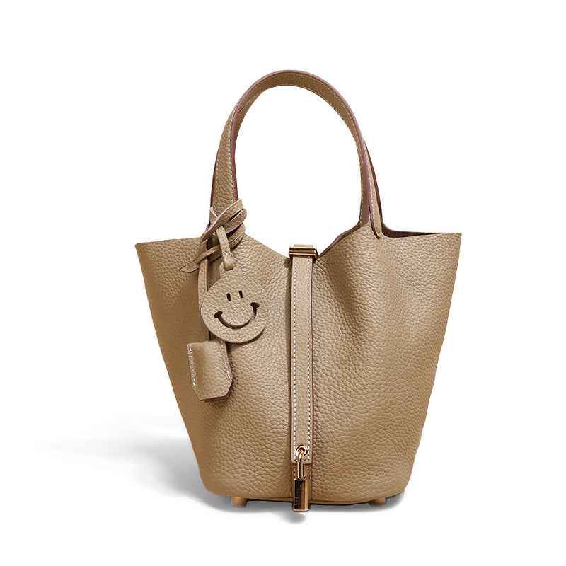 Clara | Leather Smile Bag