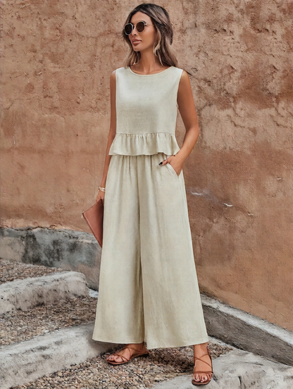 MELANIE - EFFORTLESS TWO-PIECE SET