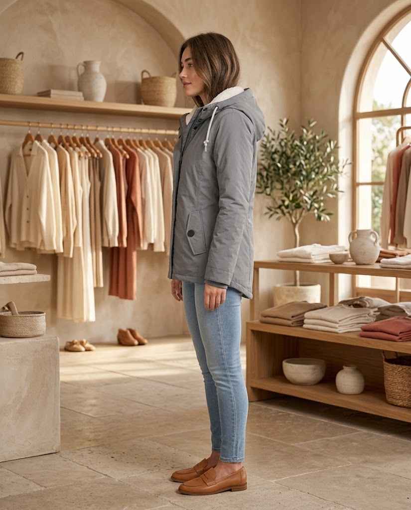 Waterproof Rain Jacket with Hood for Women