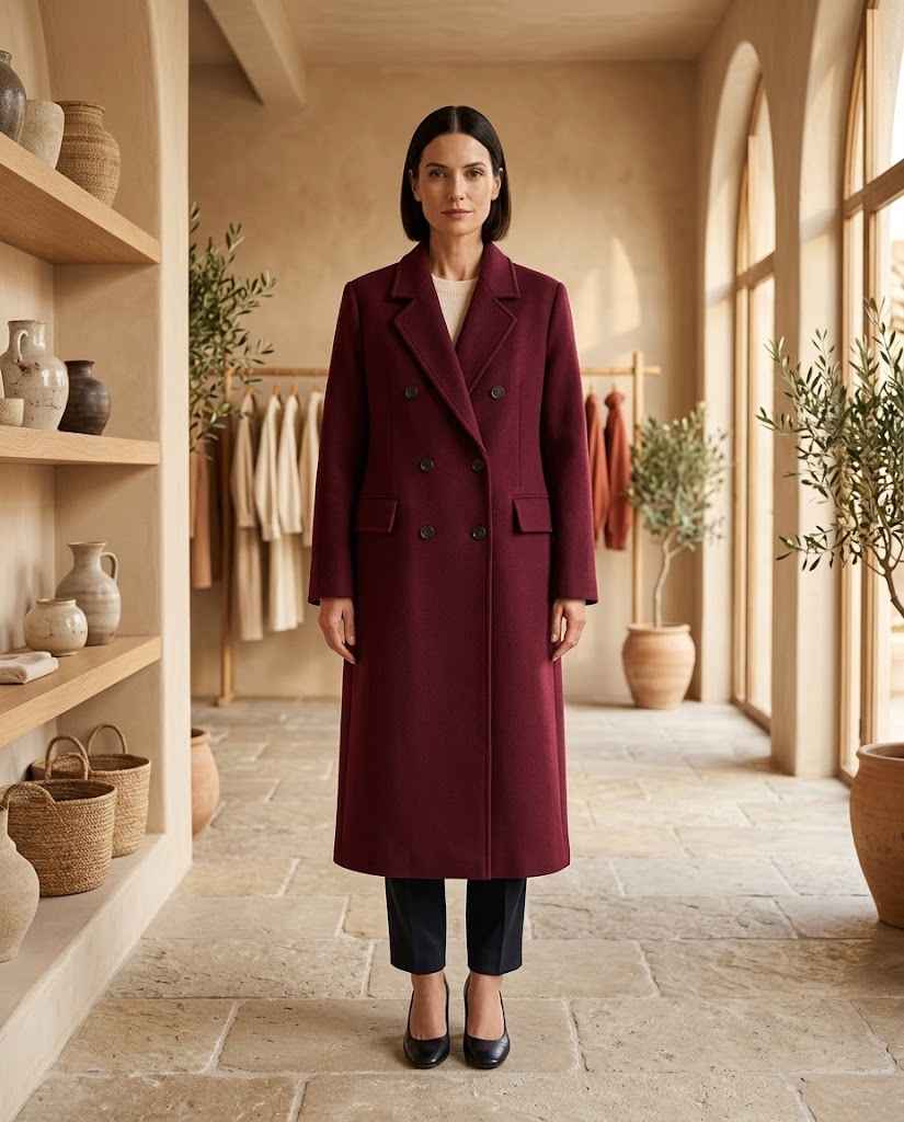 Holly Wool Trench Coat