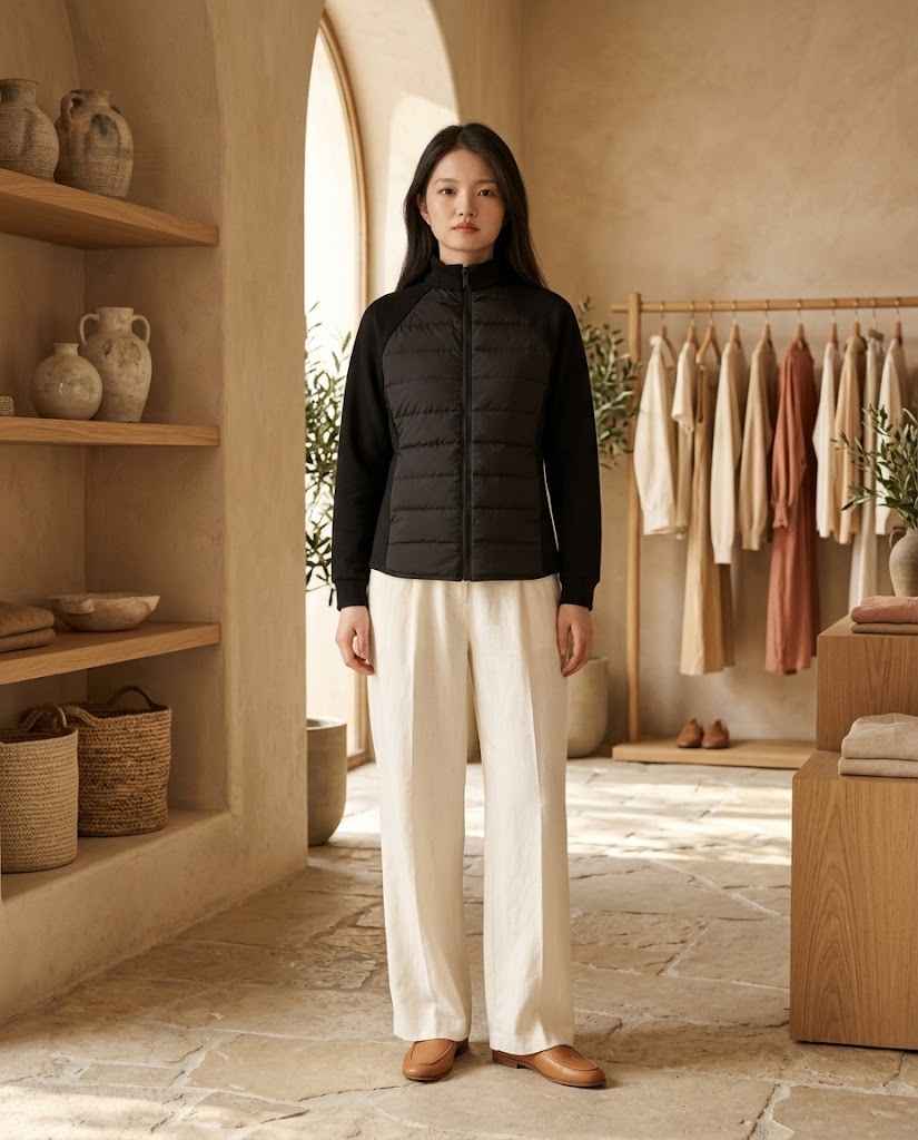 Women's Quilted Puffer Jacket