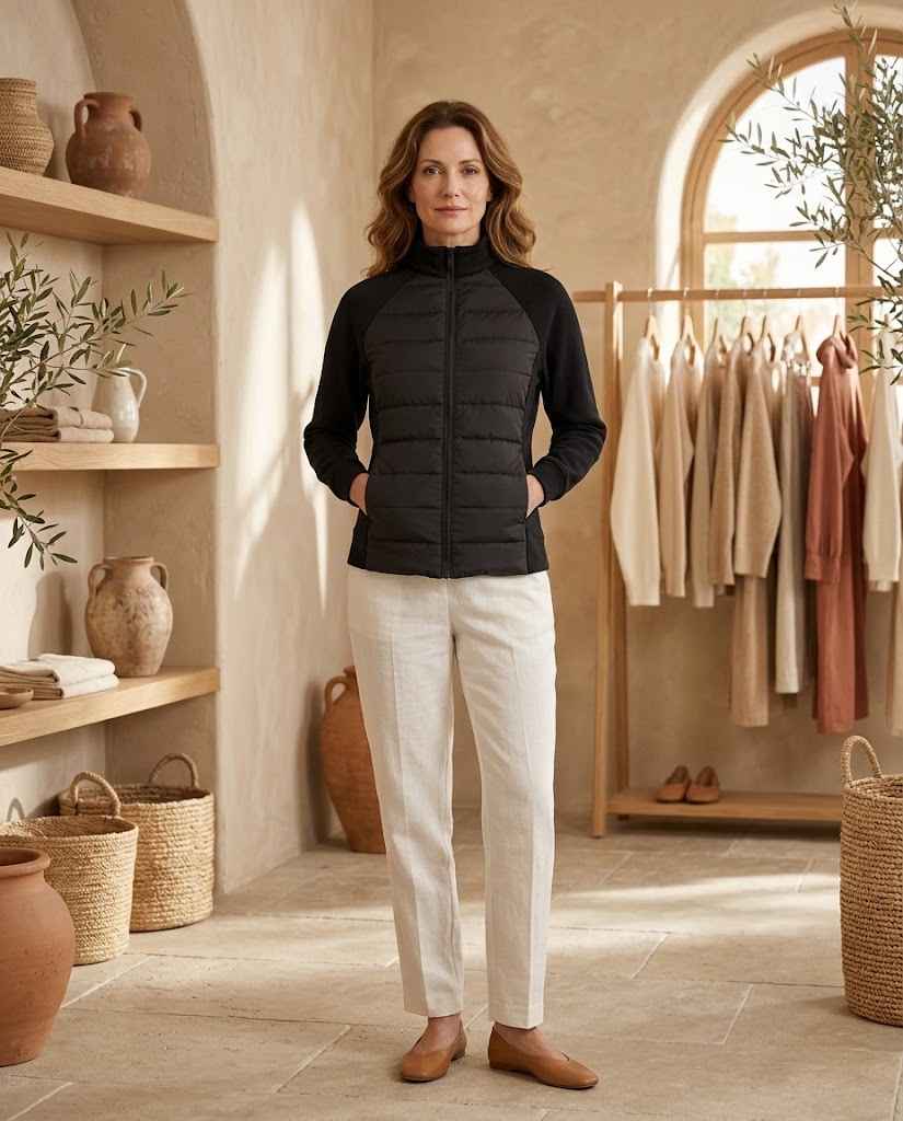 Women's Quilted Puffer Jacket