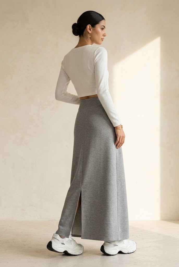 Women?s High-Waist A-Line Skirt