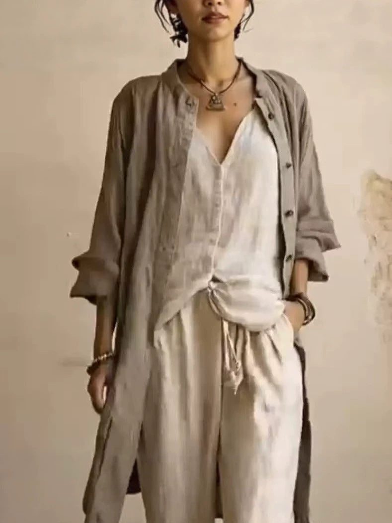 Boema? | Bohemian Cotton & Linen 3-Piece Set