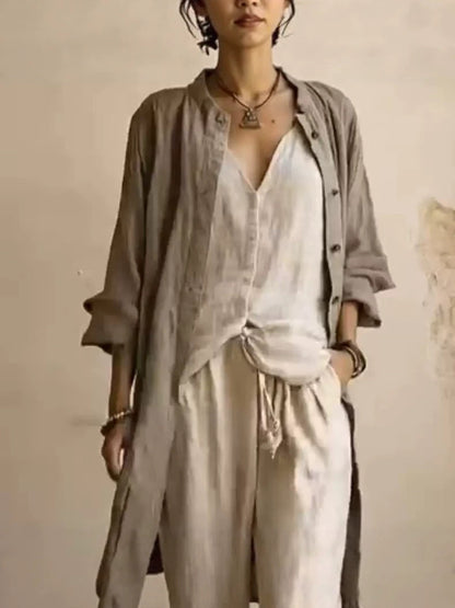 Boema? | Bohemian Cotton & Linen 3-Piece Set