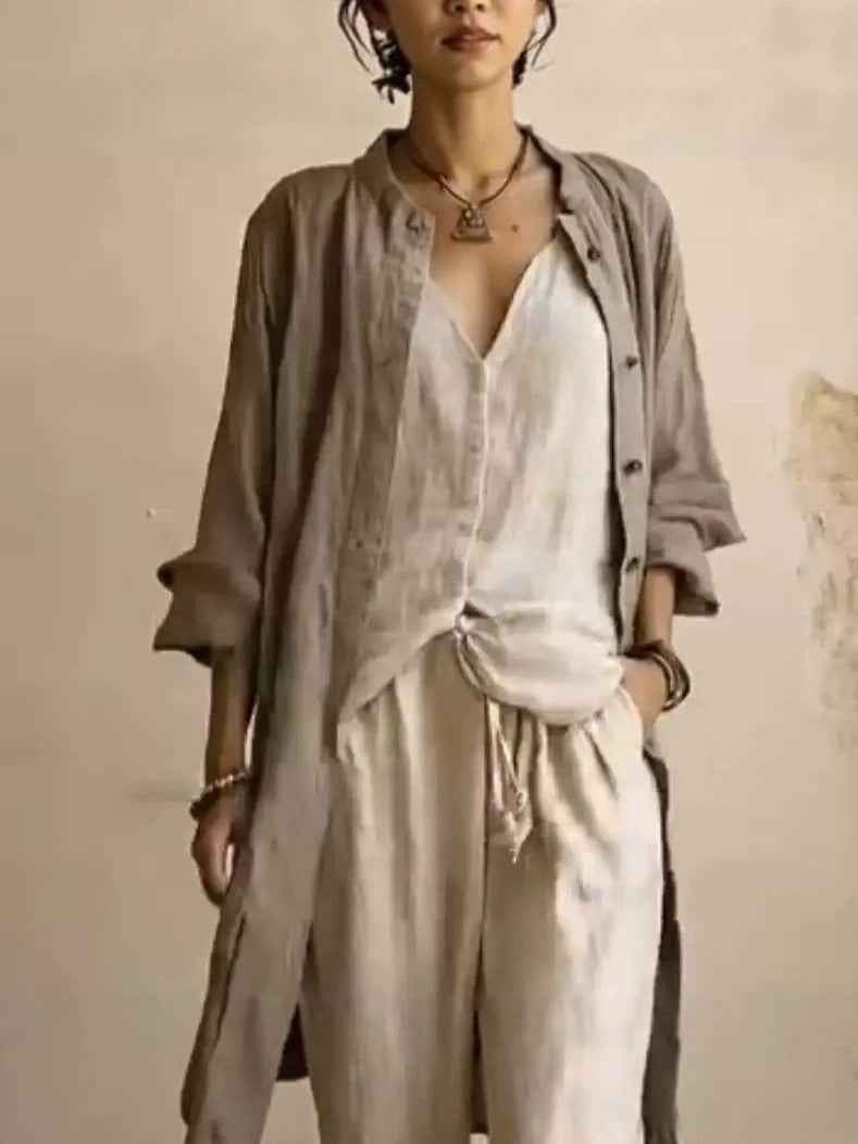 Boema? | Bohemian Cotton & Linen 3-Piece Set