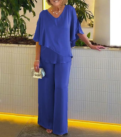 JIMA - EFFORTLESS WIDE-LEG SET
