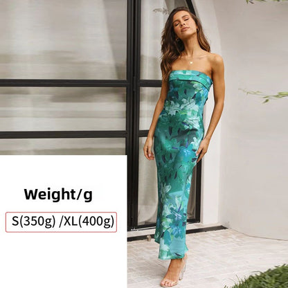 Smoge | Strapless Fitted Silhouette Midi Dress