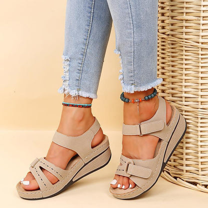 Deni | Wedge Sandals