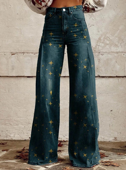 L�na | Floral Wide Pants