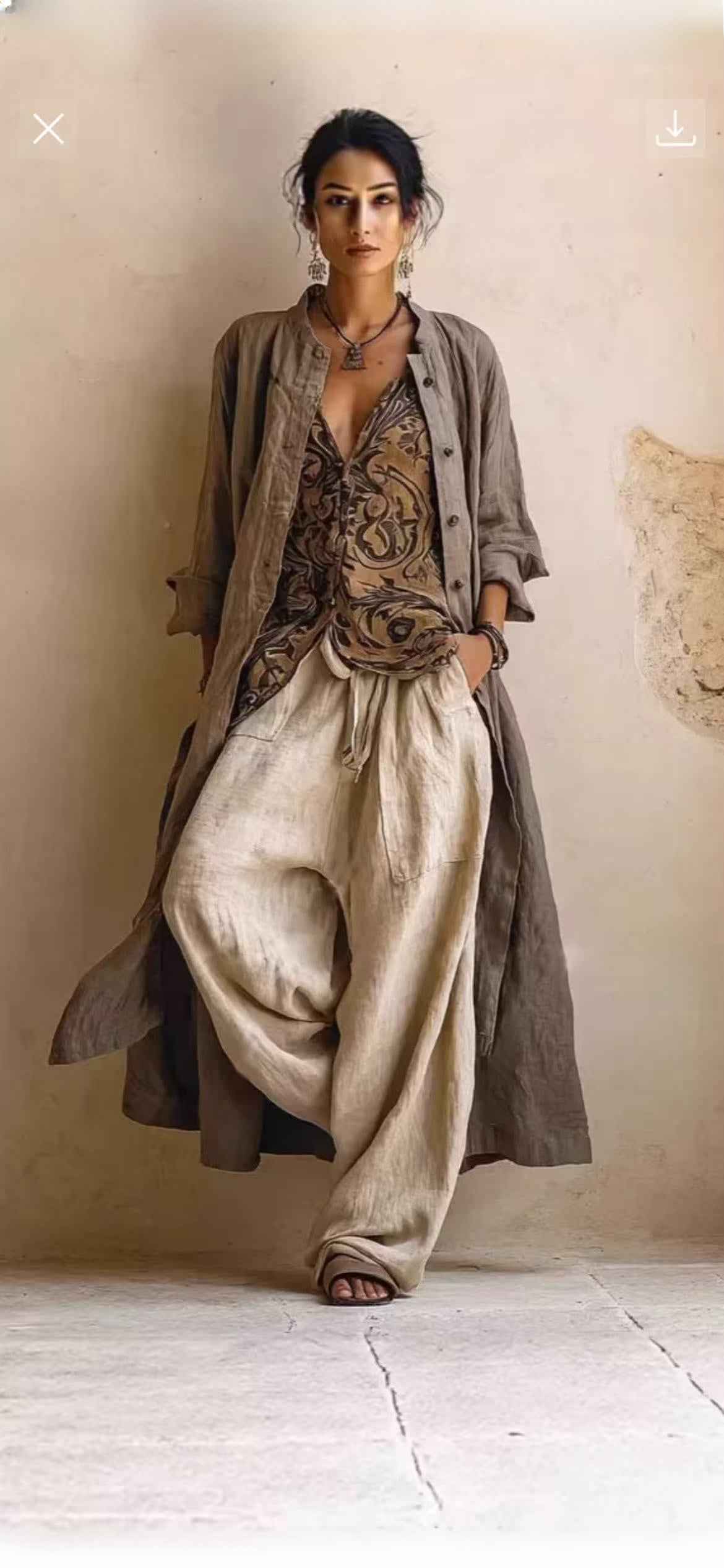 Boema? | Bohemian Cotton & Linen 3-Piece Set