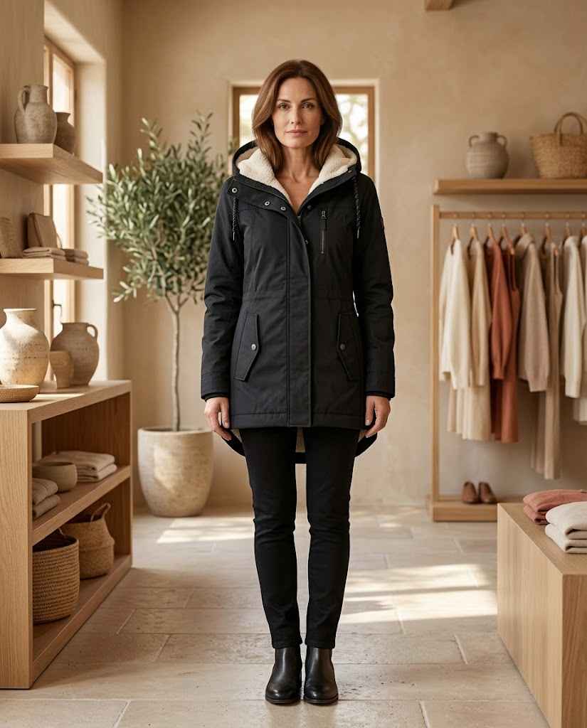 Waterproof Rain Jacket with Hood for Women
