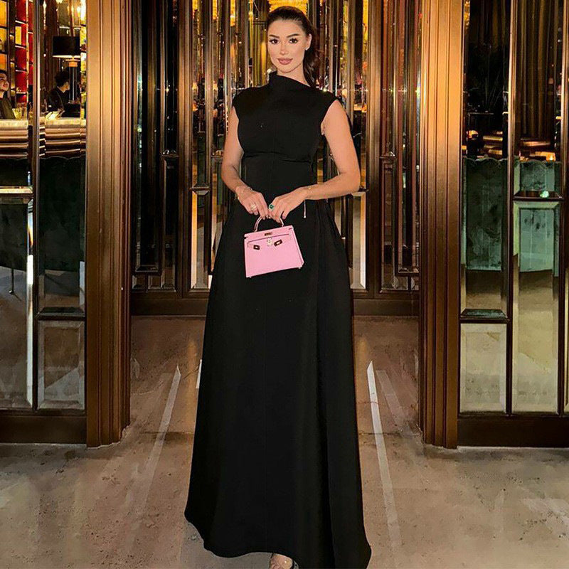 Gemma | Sleeveless Smocked Bodice Midi Dress