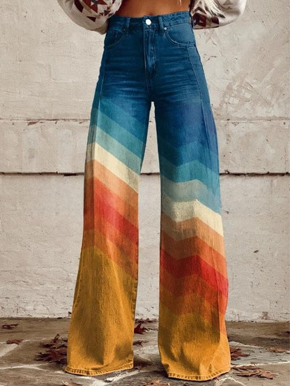 L�na | Floral Wide Pants