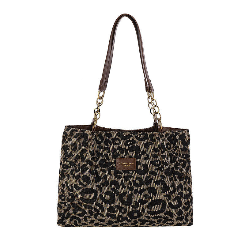 Leopard Lush Tote