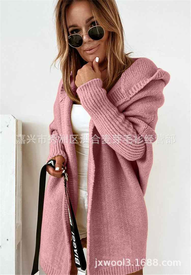 Charlotte | Cozy Hooded Cardigan
