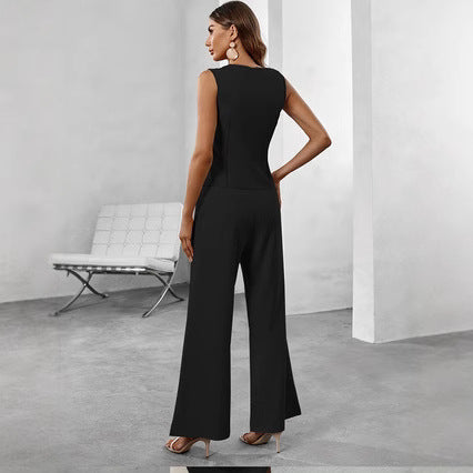 Neverine | Halter Neck Fitted Silhouette Midi Dress
