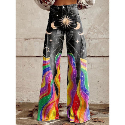 Sofia | Comfortable Wide Leg Jeans