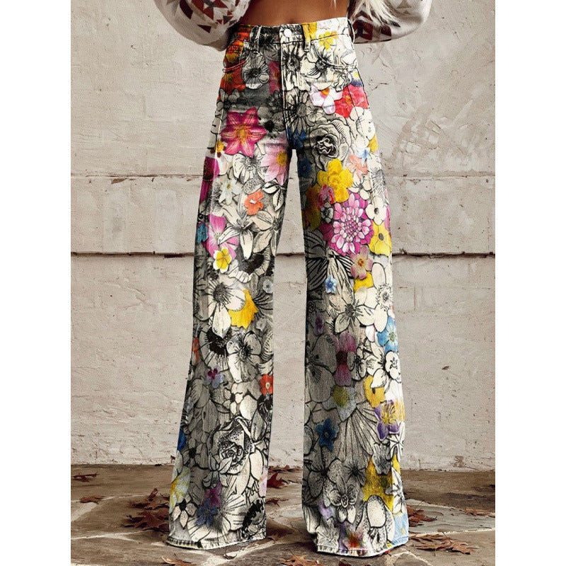 Sofia | Comfortable Wide Leg Jeans