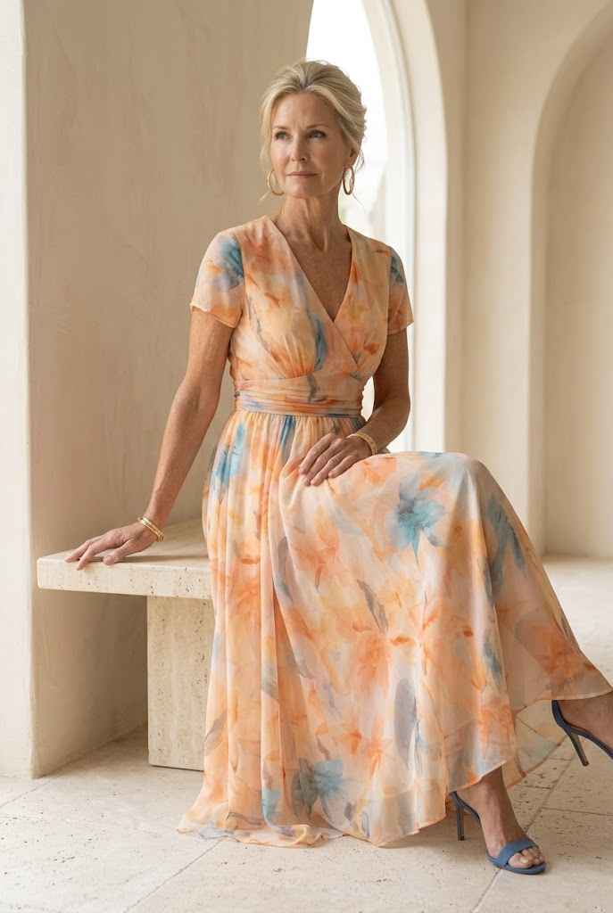Elin | Soft Halter Midi Dress