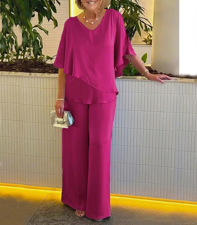JIMA - EFFORTLESS WIDE-LEG SET