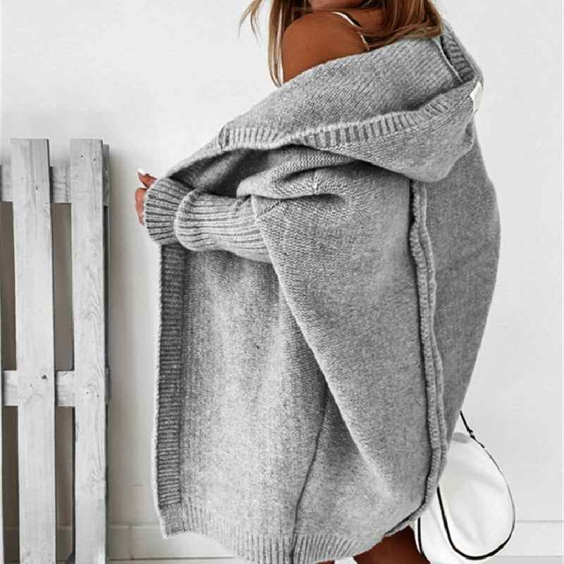 Charlotte | Cozy Hooded Cardigan