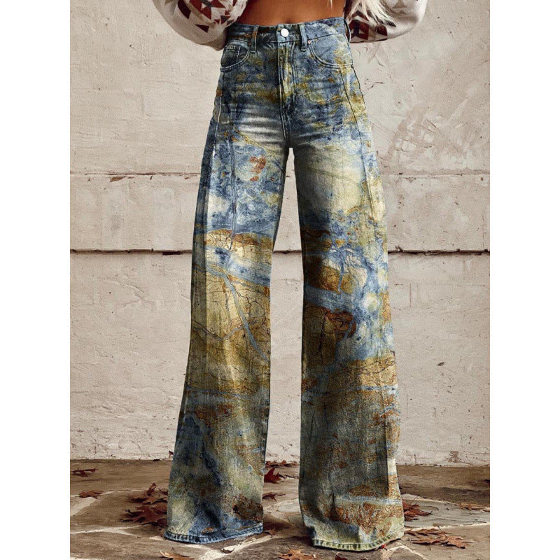 Sofia | Comfortable Wide Leg Jeans