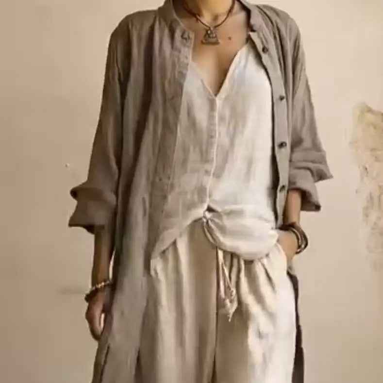 Boema? | Bohemian Cotton & Linen 3-Piece Set