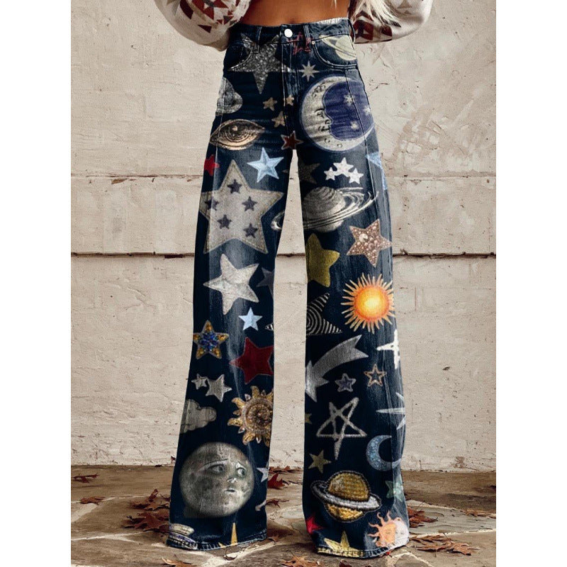 Sofia | Comfortable Wide Leg Jeans