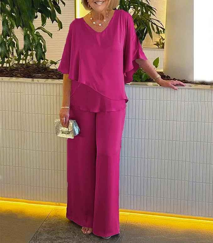 JIMA - EFFORTLESS WIDE-LEG SET
