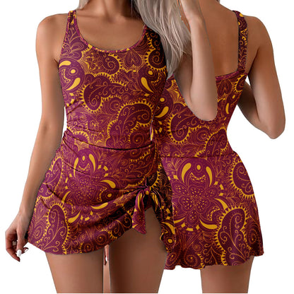 Adalee? Linen Mini Dress