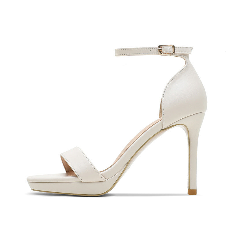 Open Toe Slingback Heel